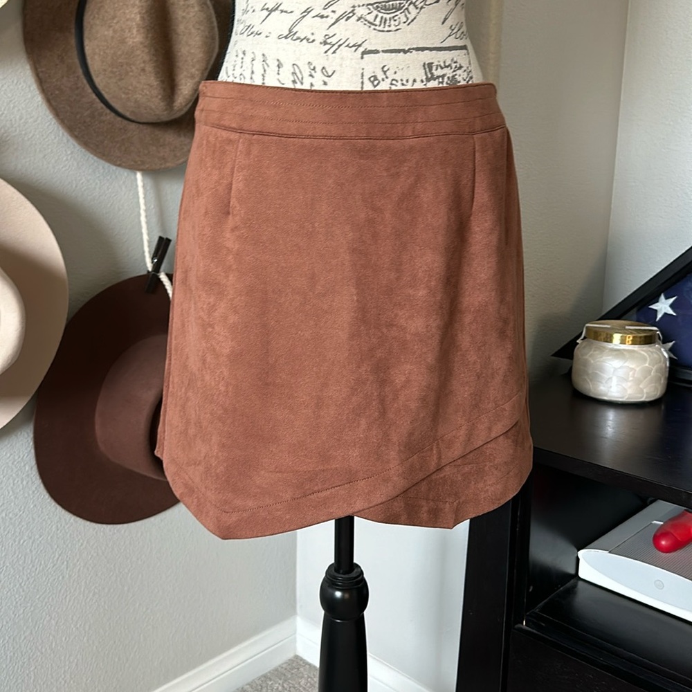 JACK Mini Skirt Faux Suede